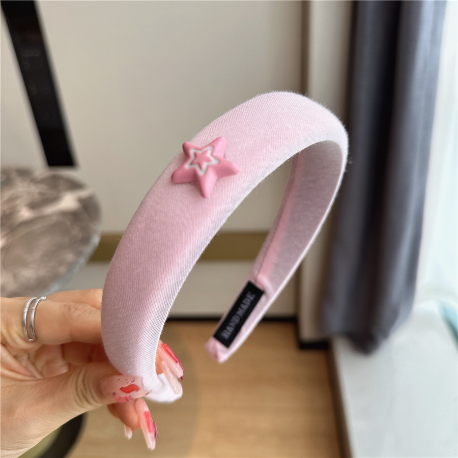 Băng đô cài tóc bản rộng cùi dày siêu dễ thương, cài tóc phong cách Hàn quốc cho nữ ZICHI CA2