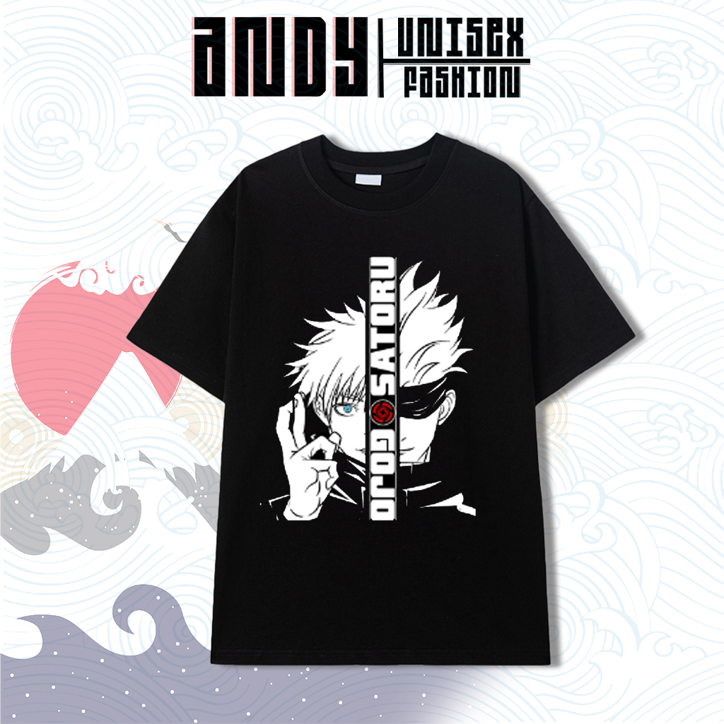BST Mẫu Áo Thun Tay Ngắn Unisex In Hình Jujutsu Kaisen siêu đẹp giá rẻ
