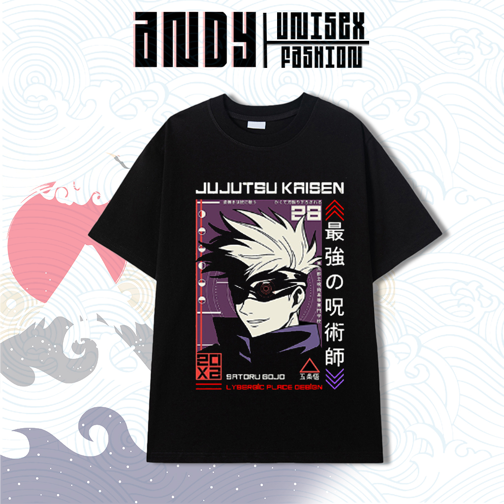 BST Mẫu Áo Thun Tay Ngắn Unisex In Hình Jujutsu Kaisen siêu đẹp giá rẻ