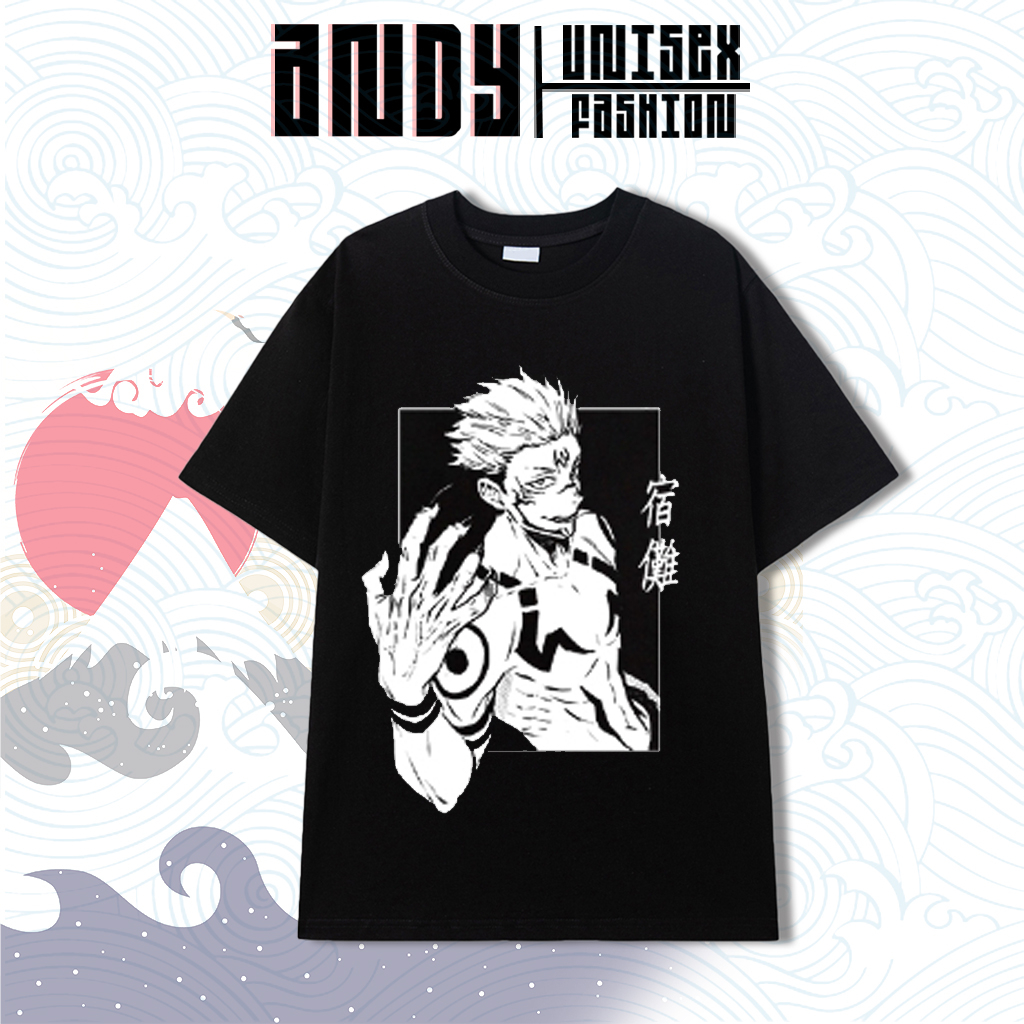 BST Mẫu Áo Thun Tay Ngắn Unisex In Hình Jujutsu Kaisen siêu đẹp giá rẻ