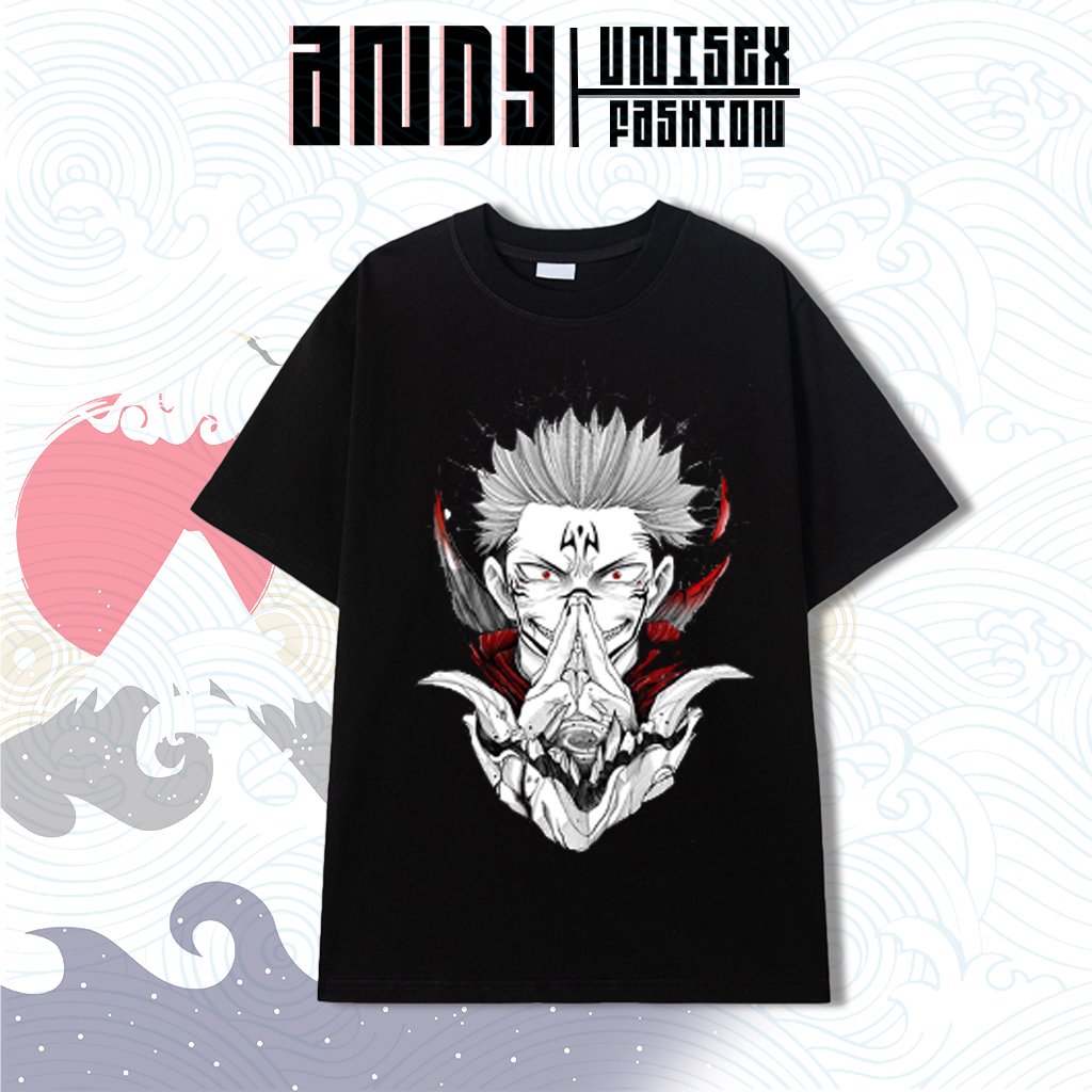 BST Mẫu Áo Thun Tay Ngắn Unisex In Hình Jujutsu Kaisen siêu đẹp giá rẻ