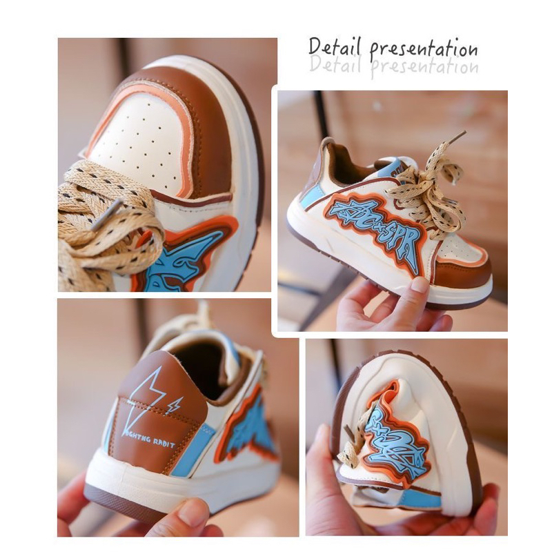 Giày Thể Thao Cho Bé Phong Cách Hàn Quốc Cá Tính