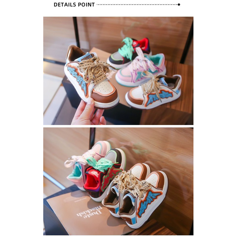 Giày Thể Thao Cho Bé Phong Cách Hàn Quốc Cá Tính