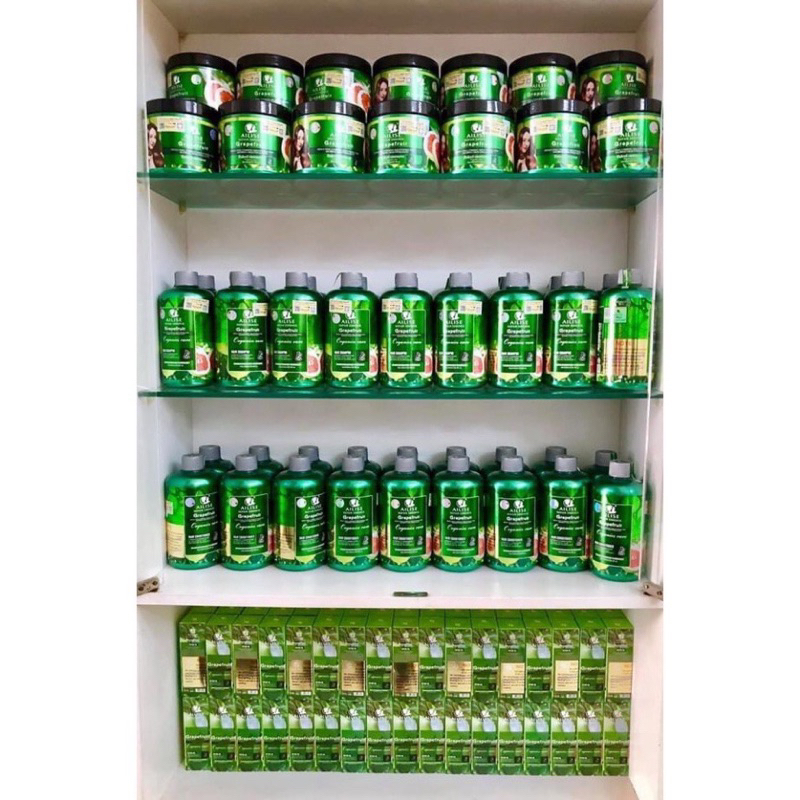 Dầu gội bưởi ngăn rụng tóc kích thích mọc tóc nhanh Ailise Grapefruit UK 850Ml Chính Hãng HAIRLOVER