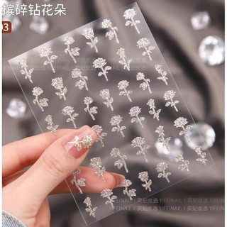 Sticker dán móng dạ quang siêu đẹp sticker - manh219