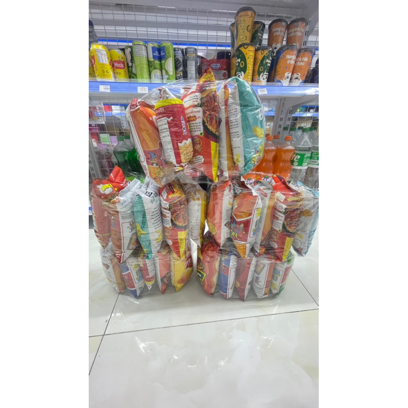 Sét 5 gói bánh snack của tất cả các hãng -Orio-Poca-Oshi 5 gói bim bim siêu ngon