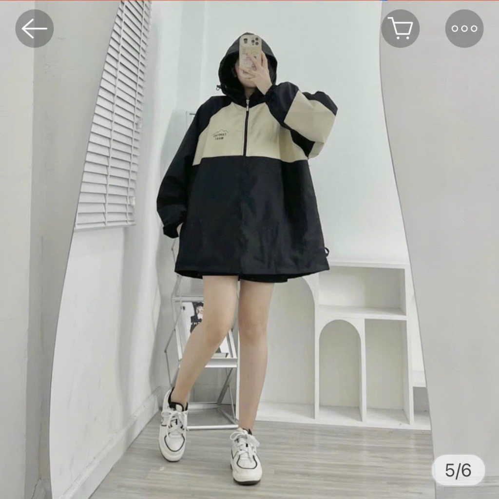 Áo Khoác Dù 2 Lớp Form Rộng Nam Nữ Họa Tiết CAMPING Unisex cá tính