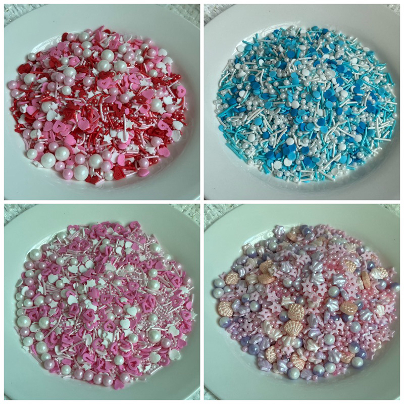 Hạt đường trang trí bánh kem