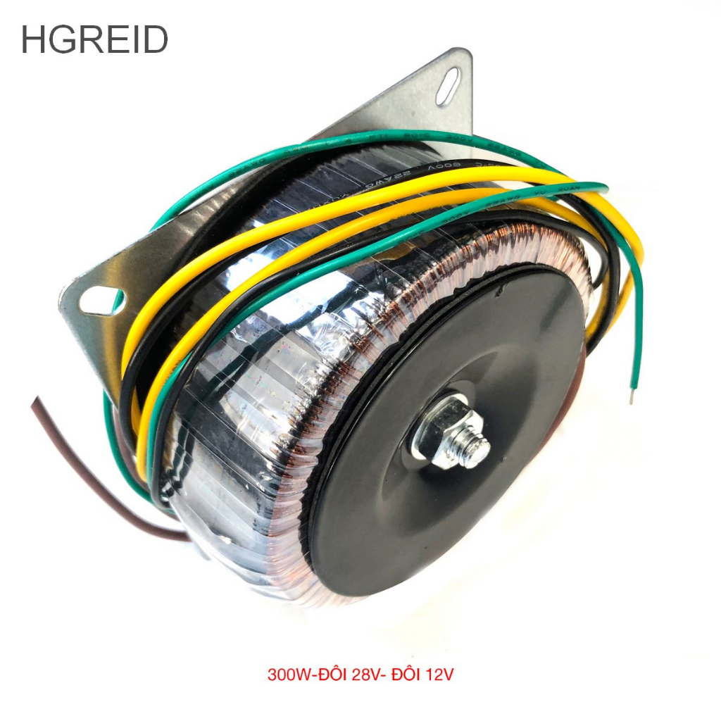 Biến áp xuyến 26V đôi và 12V đôi công suất 150W dành cho bộ khuếch đại