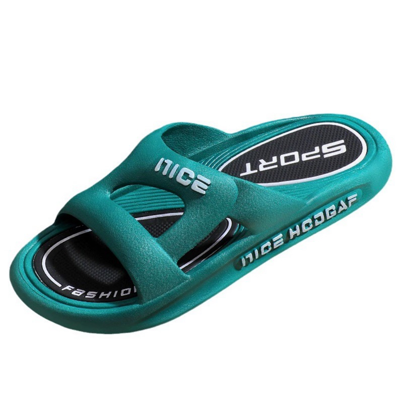 Dép quai ngang nam dép bánh mỳ đúc nguyên khối đế dày