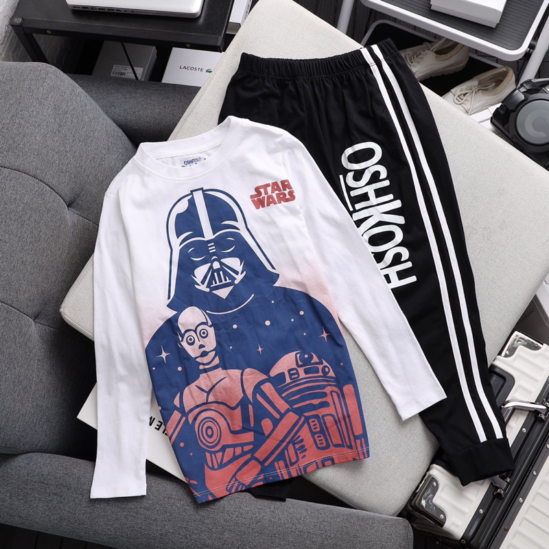 Bộ Dài Thun Cotton Bé Trai Size Đại VNXK