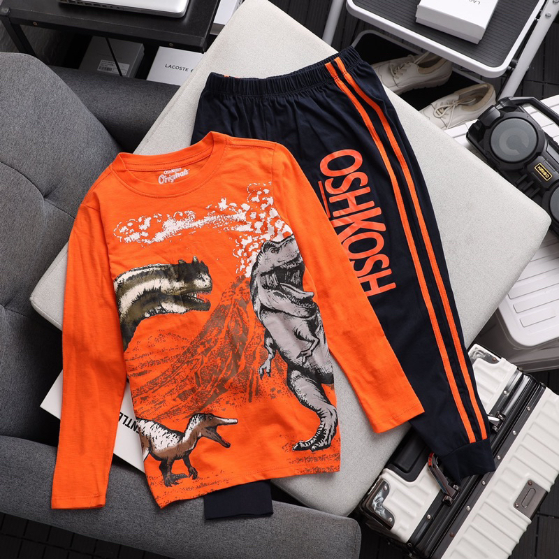 Bộ Dài Thun Cotton Bé Trai Size Đại VNXK