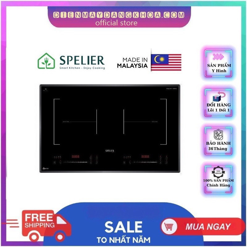 Bếp từ Spelier SPM-T99K PLUS