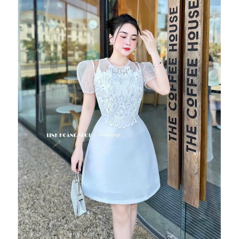 Đầm ren bigsize 55kg-95kg đủ size