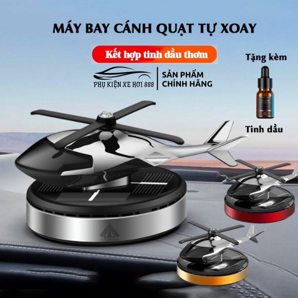 Máy Bay Khuếch Tán Tinh Dầu Nước Hoa Chạy Bằng Năng Lượng Mặt Trời Cho Ô Tô, Tặng Kèm Tinh Dầu Thơm