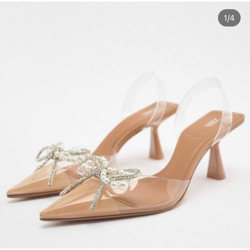 GIÀY KITTEN HEELS CHARLES&KEITH AUTH CỰC SANG 🍑🍑🍑