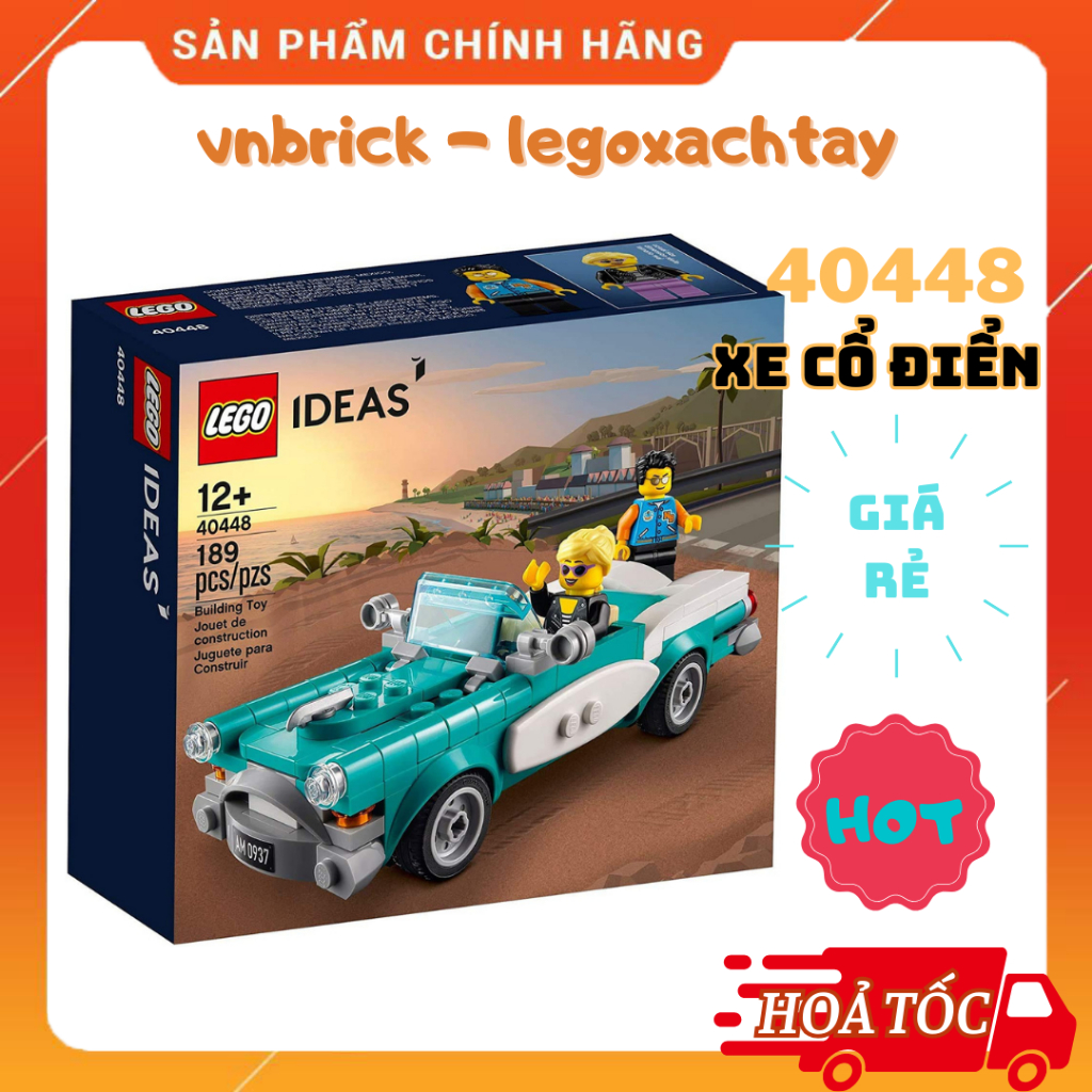LEGO Ideas 40448 Xe Cổ Điển - Vintage Car