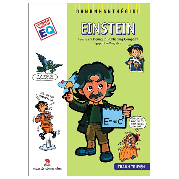 Sách - Danh Nhân Thế Giới - Einstein -NXB Kim Đồng