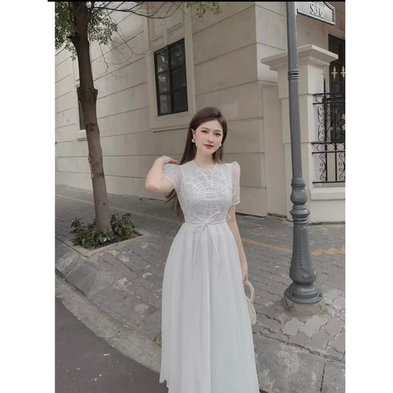 Đầm công chúa siêu dài 55-90kg QUỲNH NHƯ BIGSIZE