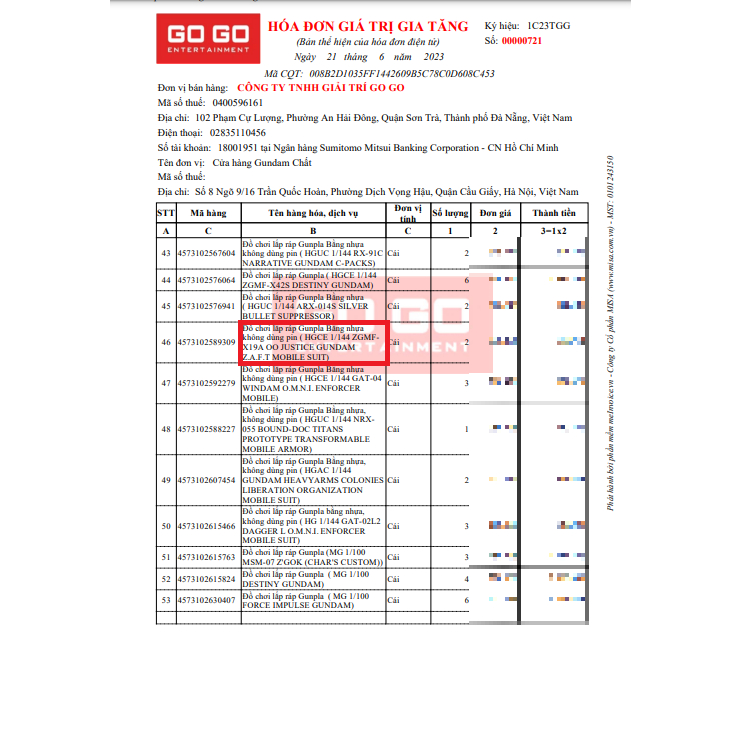 Mô hình lắp ráp HG Core Jupitive Gundam