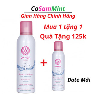 Xịt khoáng dr her 400ml cấp ẩm làm dịu mát da -