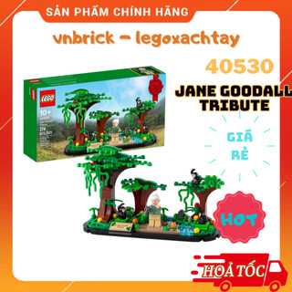 Lego exclusive 40530 bộ lắp ráp jane goodall tribute