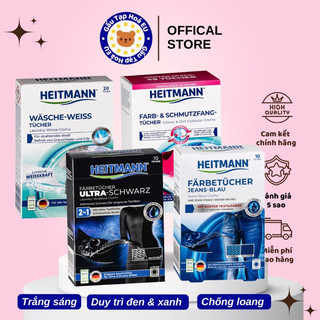 Giấy Tẩy Trắng, Hút màu, Chống phai, Chống loang màu, nhuộm đen Heitmann [ Hàng Đức]