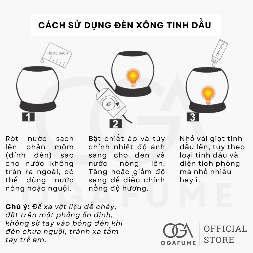 Tinh dầu Ogafume 10ml - xông phòng, treo xe giúp thơm phòng, khử mùi