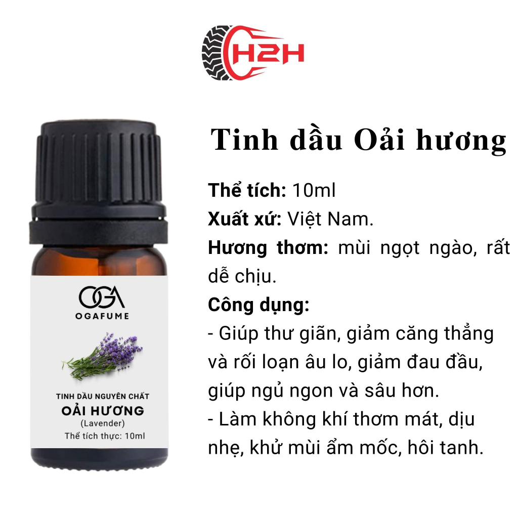 Tinh dầu Ogafume 10ml - xông phòng, treo xe giúp thơm phòng, khử mùi