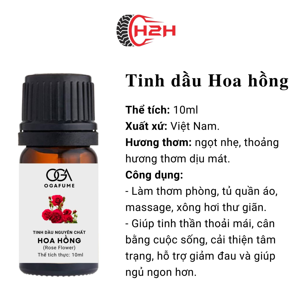 Tinh dầu Ogafume 10ml - xông phòng, treo xe giúp thơm phòng, khử mùi