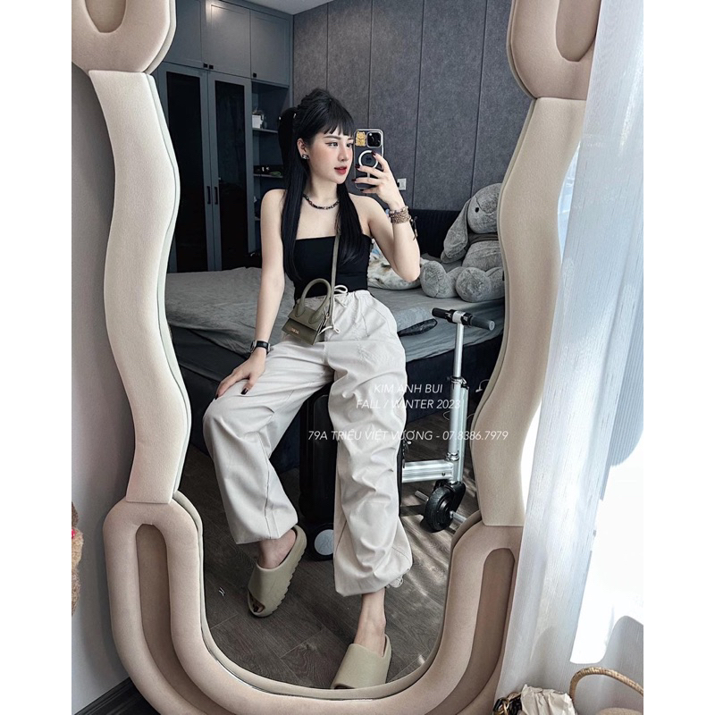 Quần jogger thô bo rút KAB