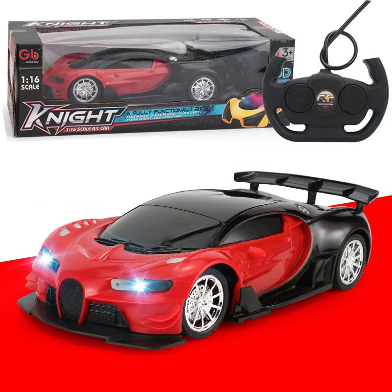 Ô tô điều khiển từ xa 4 chiều, siêu xe thu nhỏ, đèn led siêu ngầu.