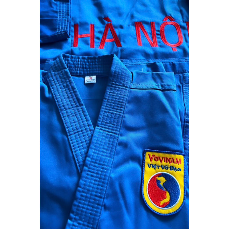 VÕ PHỤC VOVINAM CỔ NẸP DÀY