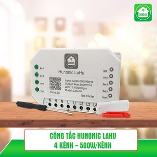 Công tắc hunonic lahu wifi 1 kênh csl / 2 kênh / 4 kênh