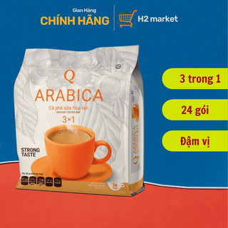 Cà phê sữa Arabica Trần Quang 480g instant Coffee mix 3 in 1