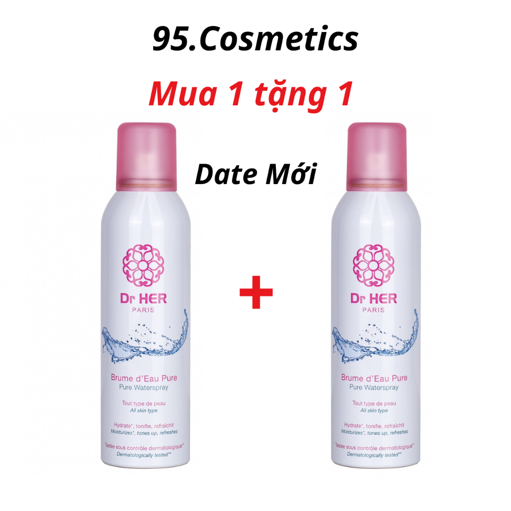 Xịt Khoáng Dr Her Cấp Ẩm Làm Dịu Mát Da 150ML - [ Paris ]