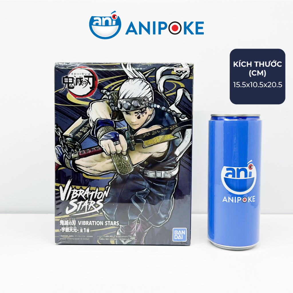 Mô hình Âm Trụ Tengen  Vibration star Kimetsu no yaiba chính hãng Bandai,  FG08-J