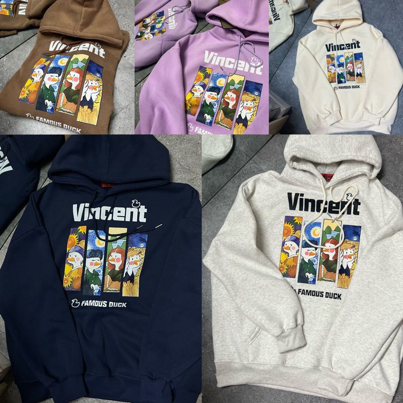 Áo hoodie Unisex qc full tag mác, nỉ cotton mịn không xù