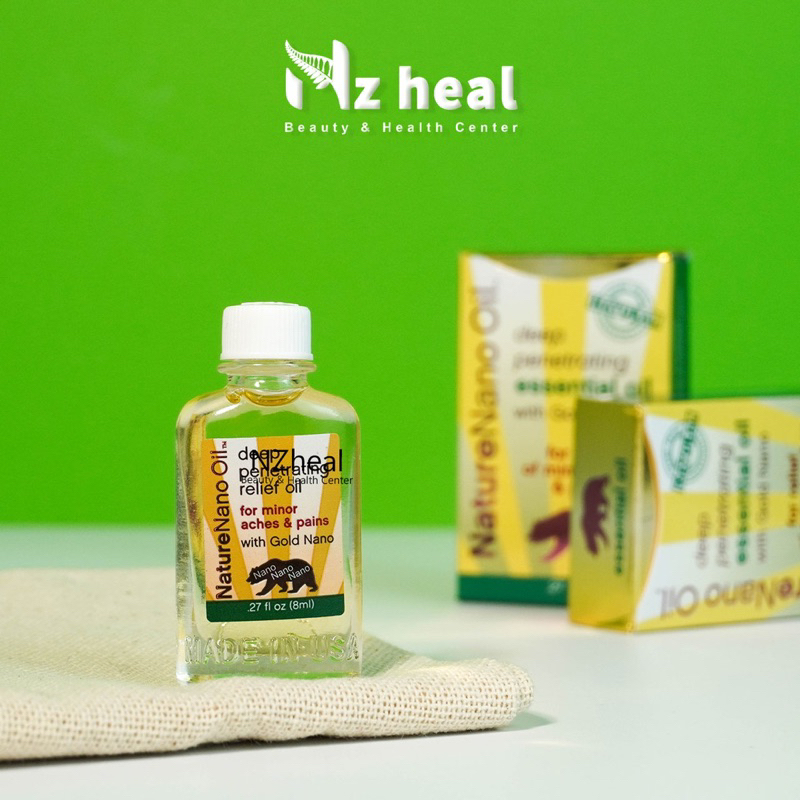 Dầu gió con gấu NATURE NANO OIL 8ml  - Date 06/2028