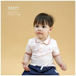 Áo cộc tay polo hrnee size từ 6 tháng đến 4 tuoi