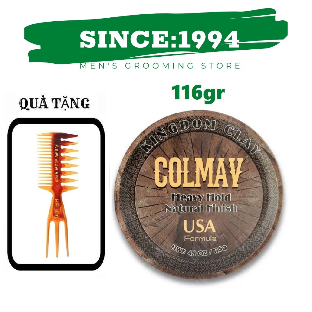 Sáp Vuốt Tóc Colmav Clay Kingdom