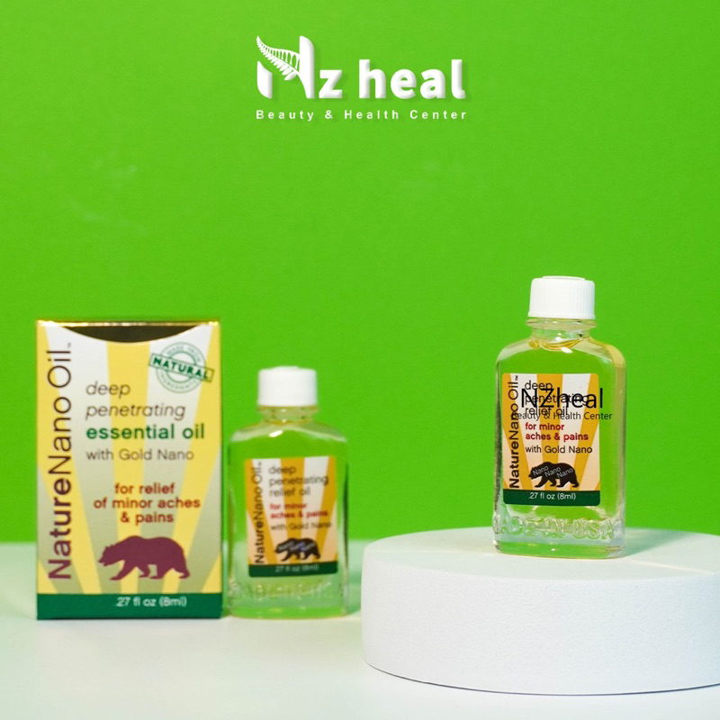 Dầu gió con gấu NATURE NANO OIL 8ml  - Date 06/2028