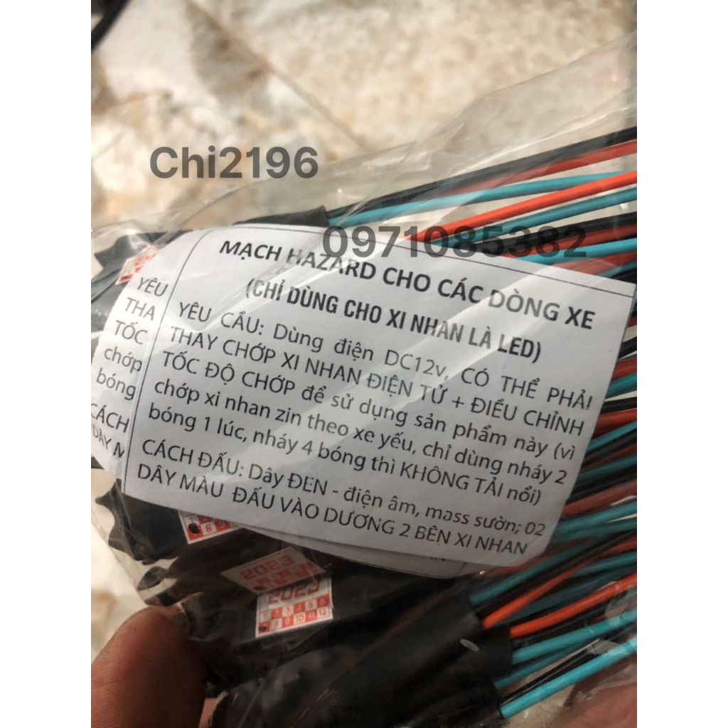 Mạch Haza Nháy 4 Bóng Xi Nhan Gắn Các Dòng Xe Máy