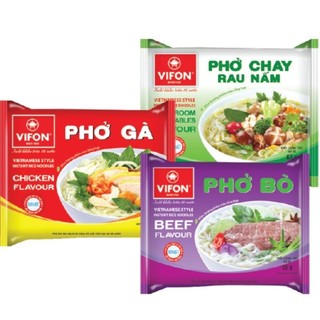 Phở vifon 3 vị thùng 30 gói *75g sẵn hàng