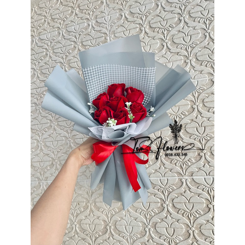 Bó Hoa Sáp 7 bông siêu to