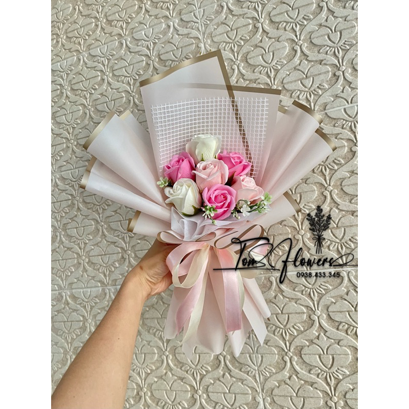 Bó Hoa Sáp 7 bông siêu to