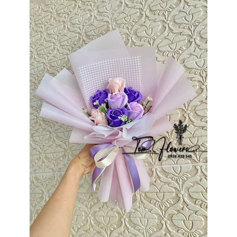 Bó Hoa Sáp 7 bông siêu to