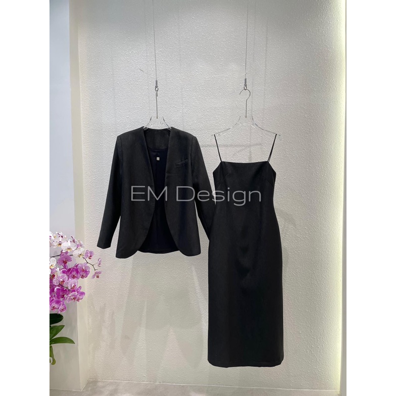 Set Vest kèm váy sanh chảnh thanh lịch