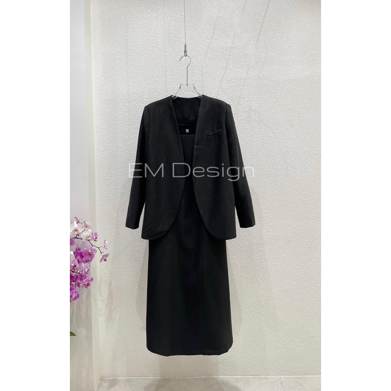 Set Vest kèm váy sanh chảnh thanh lịch