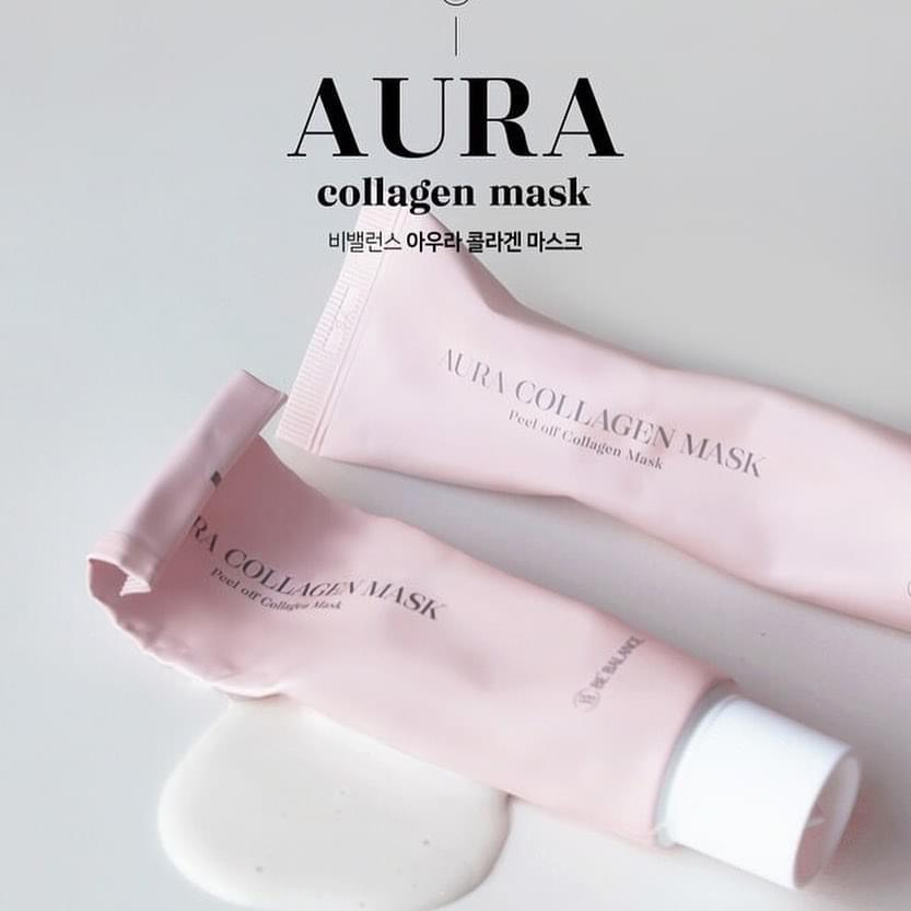 Mặt Nạ Dưỡng Trắng căng bóng Aura Collagen Mask Bebalance.YENNHISHOP
